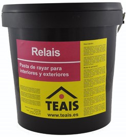 Enduit gresé ou ribbé au siloxane pour intérieur et extérieur-RELAIS ...