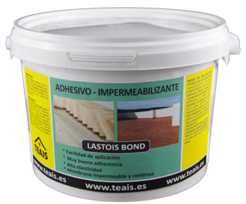 LASTOIS BOND , One-component elastic adhesive based on polymer.