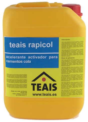 TEAIS RAPI-COL , Accélérant activateur pour ciment colle