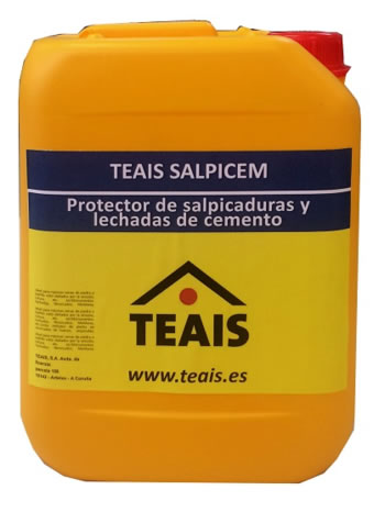 TEAIS SALPICEM , Protector de salpicaduras y proyecciones de lechadas de cemento