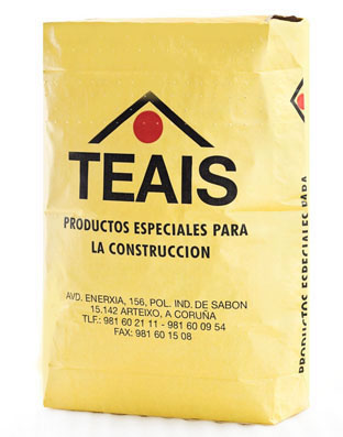 TEAIS MOR FOC , Mortero para la protección contra el fuego de elementos estructurales y cerramientos