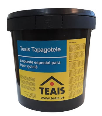 TEAIS TAPAGOTELE , SPECIAL PLASTER FOR COVERING STIPPLED PAINT (GOUTTELETTE).