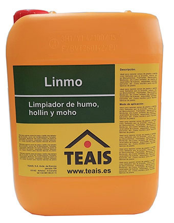 LINMO , CLEANER FOR SMOKE, SOOT AND MOLD.