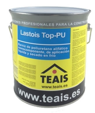 LASTOIS TOP-PU , Barniz de poliuretano alifático monocomponente, de aplicación líquida y secado en frío