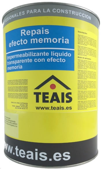 REPAIS EFECTO MEMORIA , Water-repellent with prolonged effect.