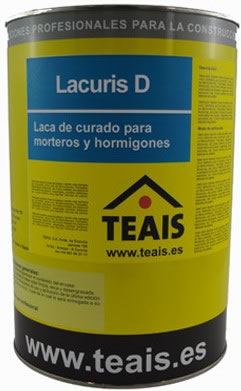 LACURIS D , LACA DE CURADO PARA MORTEROS Y HORMIGONES