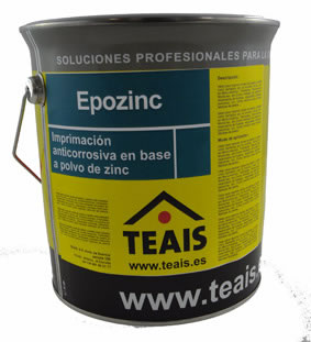 EPOZINC, PINTURA DE TRES COMPONENTES A BASE DE EPOXI/POLVO DE ZINC