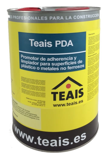 TEAIS PDA, Promotor de adherencia y limpiador para superficies de plástico o metales no ferrosos