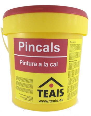 PINCALS, PINTURA A LA CAL