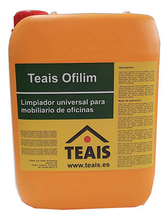 TEAIS OFILIM , Limpiador universal para mobiliario de oficinas